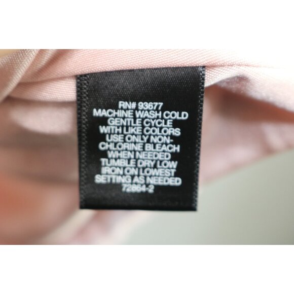 Liz Claiborne Career Pink w/Metallics Elastic Waist Sleeveless Top-XL-Office - Picture 6 of 10